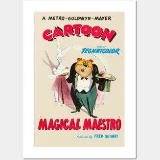 Tex Avery's Magical Maestro Movie Poster Posters and Art